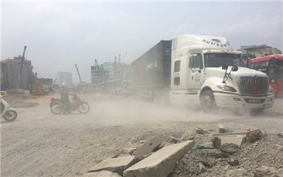 Một số giải pháp phòng, chống bụi phát sinh trong hoạt động xây dựng cơ bản gây ô nhiễm môi trường